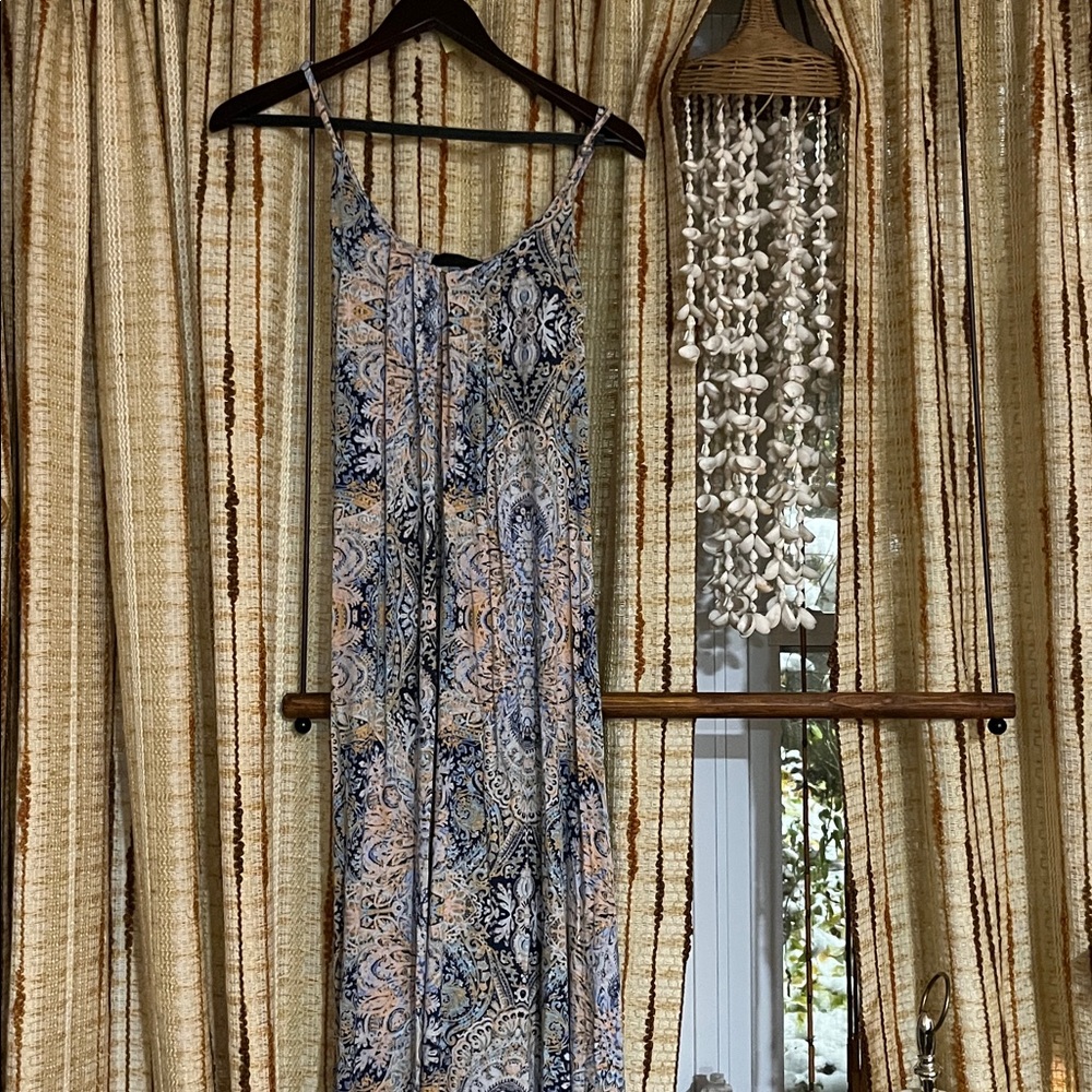 *026-🤗Cynthia Rowley - Rayon Spandex Paisley Maxi